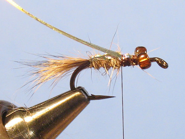 Reflector Hare's Fur Nymph - Step 15