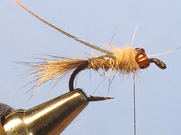 Reflector Hare's Fur Nymph - Step 17