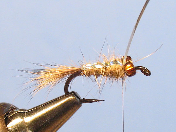 Reflector Hare's Fur Nymph - Step 18