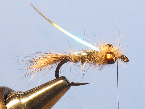 Reflector Hare's Fur Nymph - Step 20