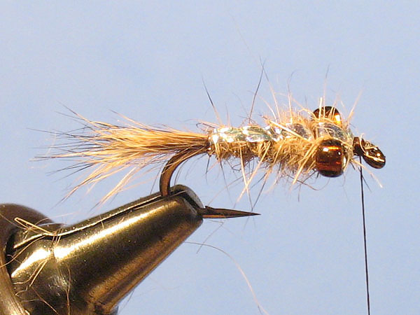 Reflector Hare's Fur Nymph - Step 21