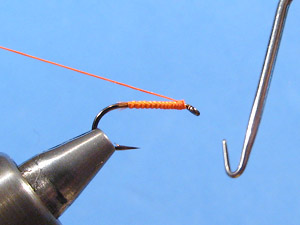 Matarelli whip-finish - Step 12