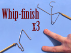 Whip-finish x3